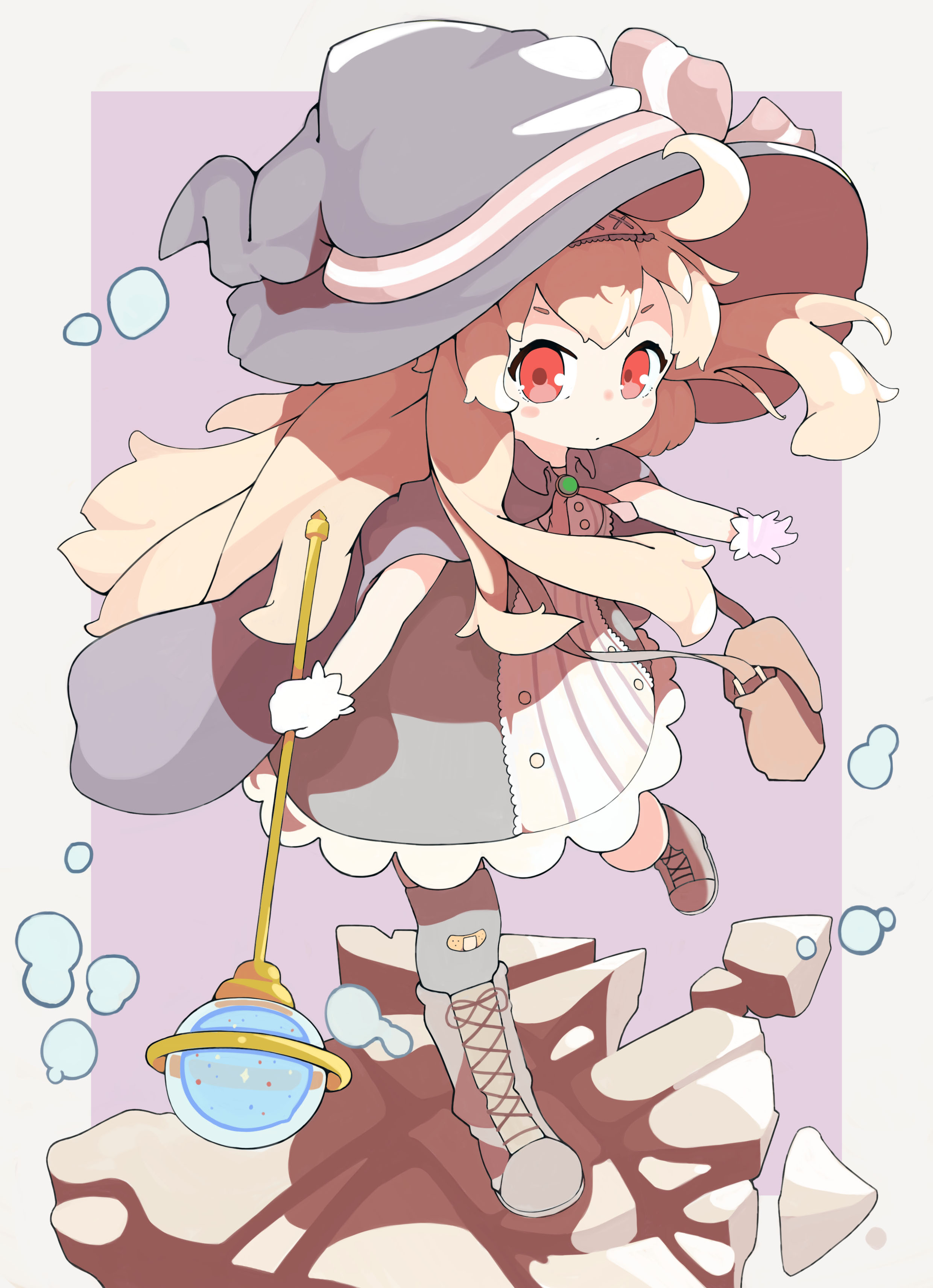Younger illustration from Little Witch Nobeta drawn by Shotenkyo