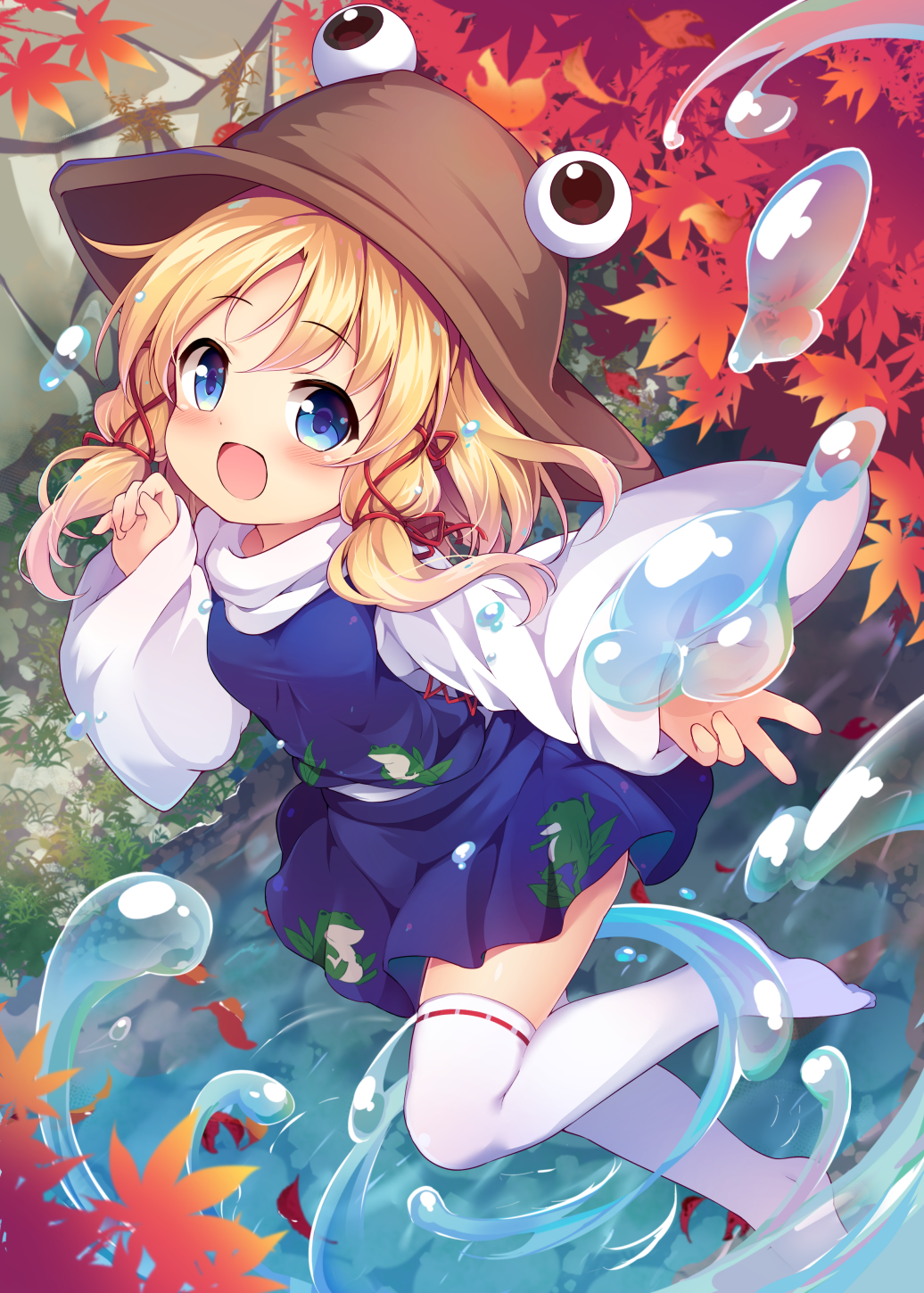 Moriya Suwako from Touhou drawn by Baku-p