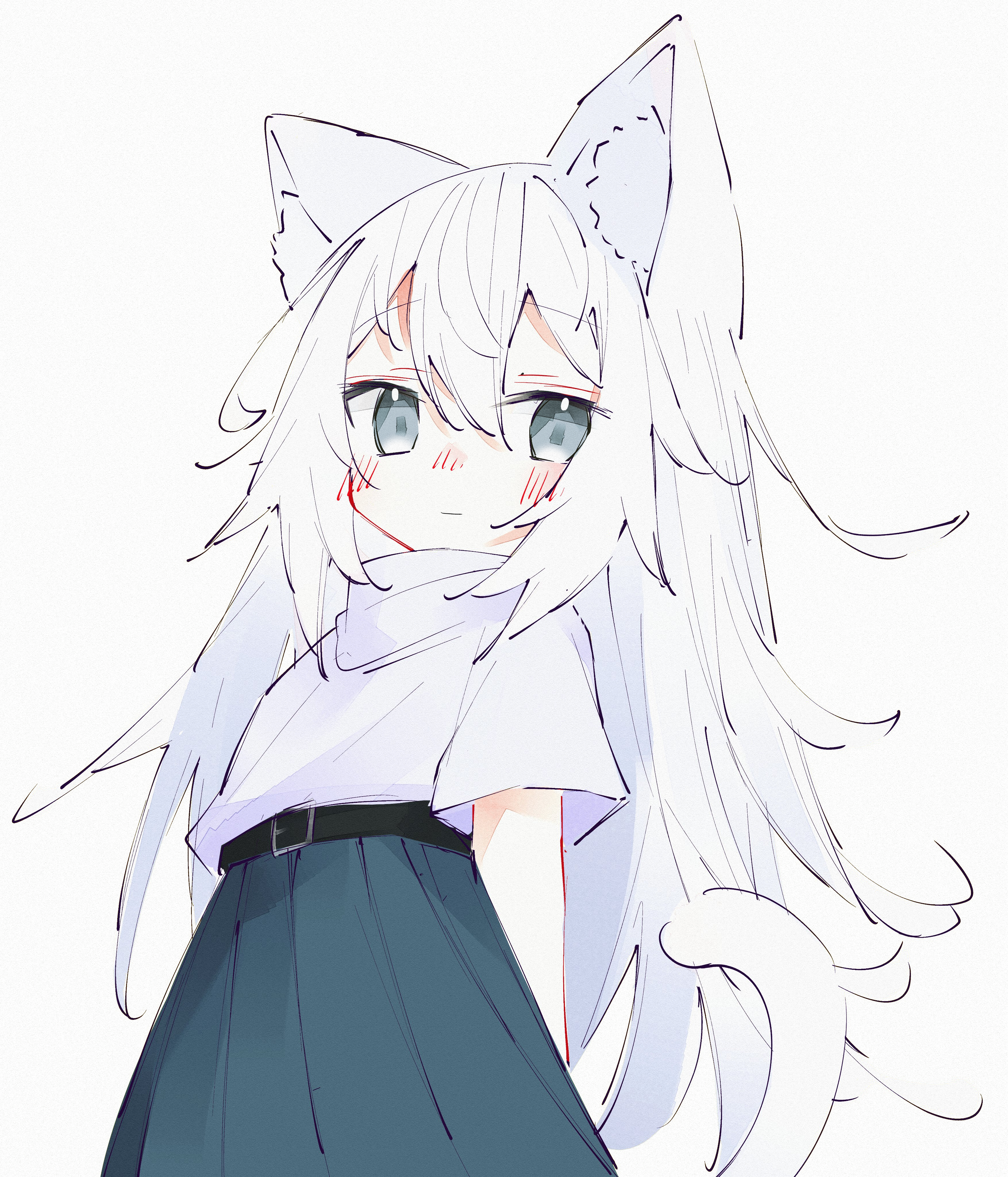 female drawn by Poppypilf