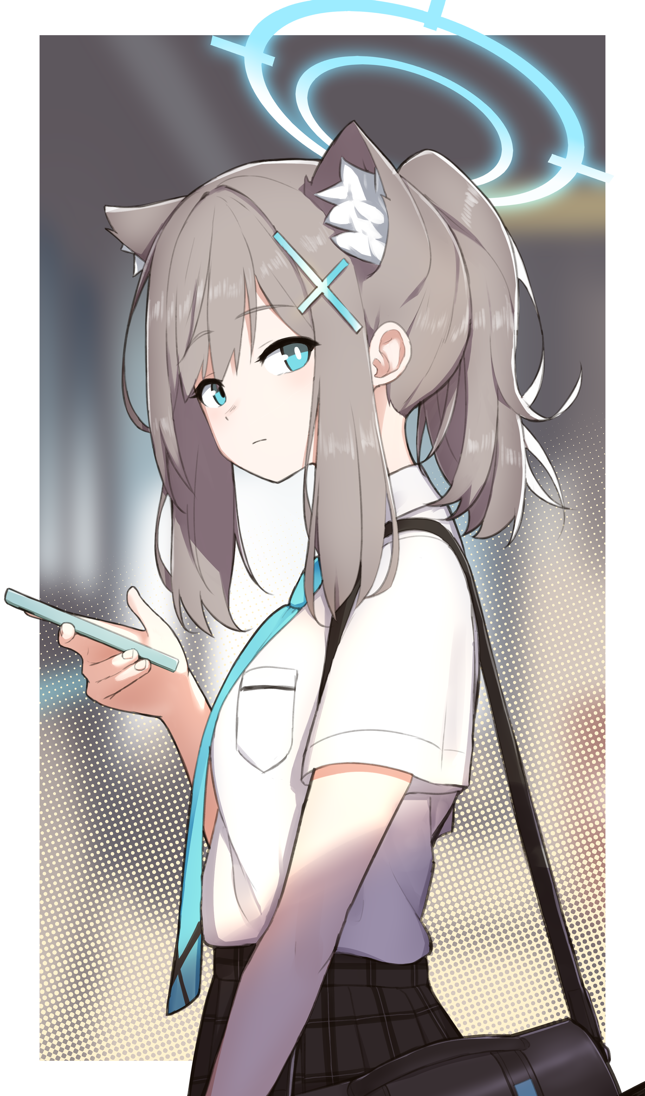 Shiroko (Blue Archive) from Blue Archive drawn by Hoplitx