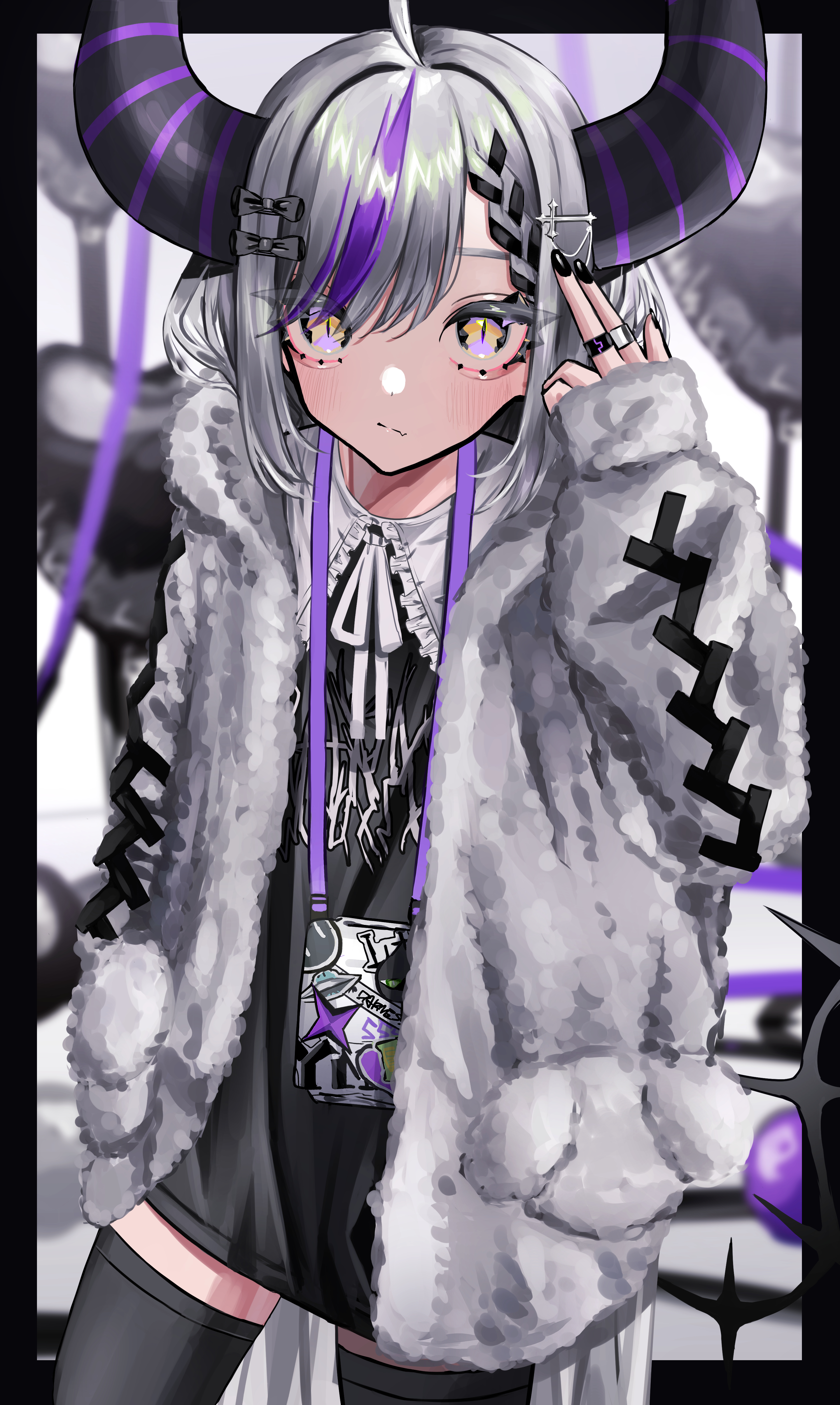 La+ Darknesss from Hololive drawn by Kmgrru