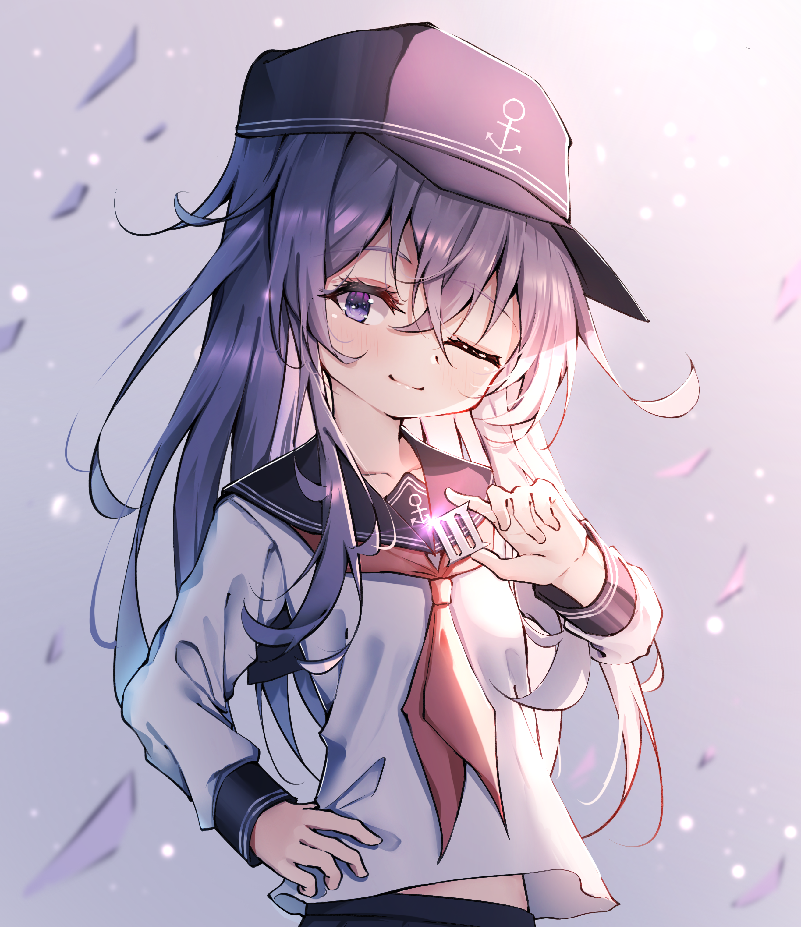 Akatsuki (Kancolle) from Kantai Collection drawn by Dfd