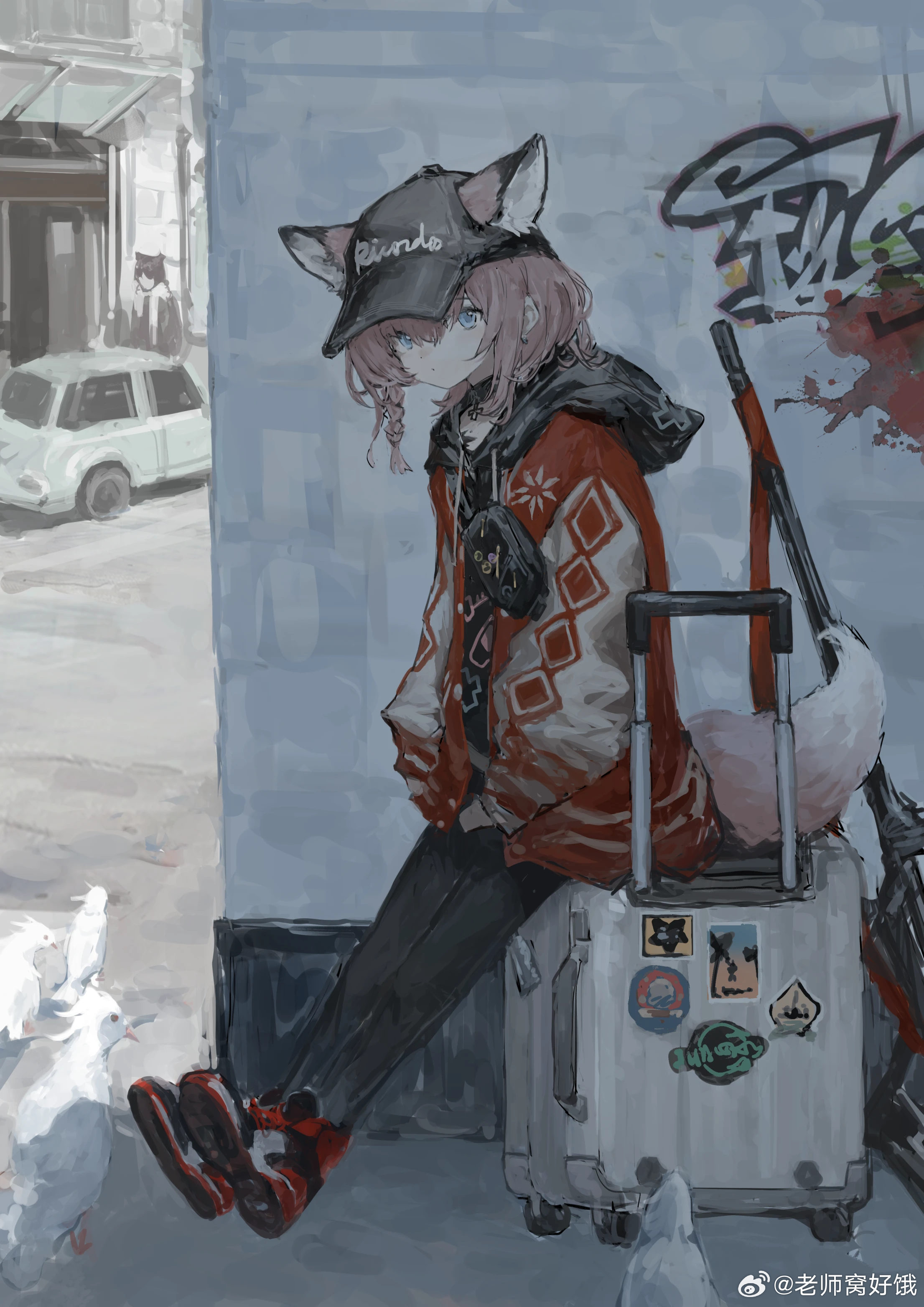 Sussurro (Arknights) & Sussurro (Travel Freely) (Arknights) from Arknights drawn by Laoshi Wo Hao E