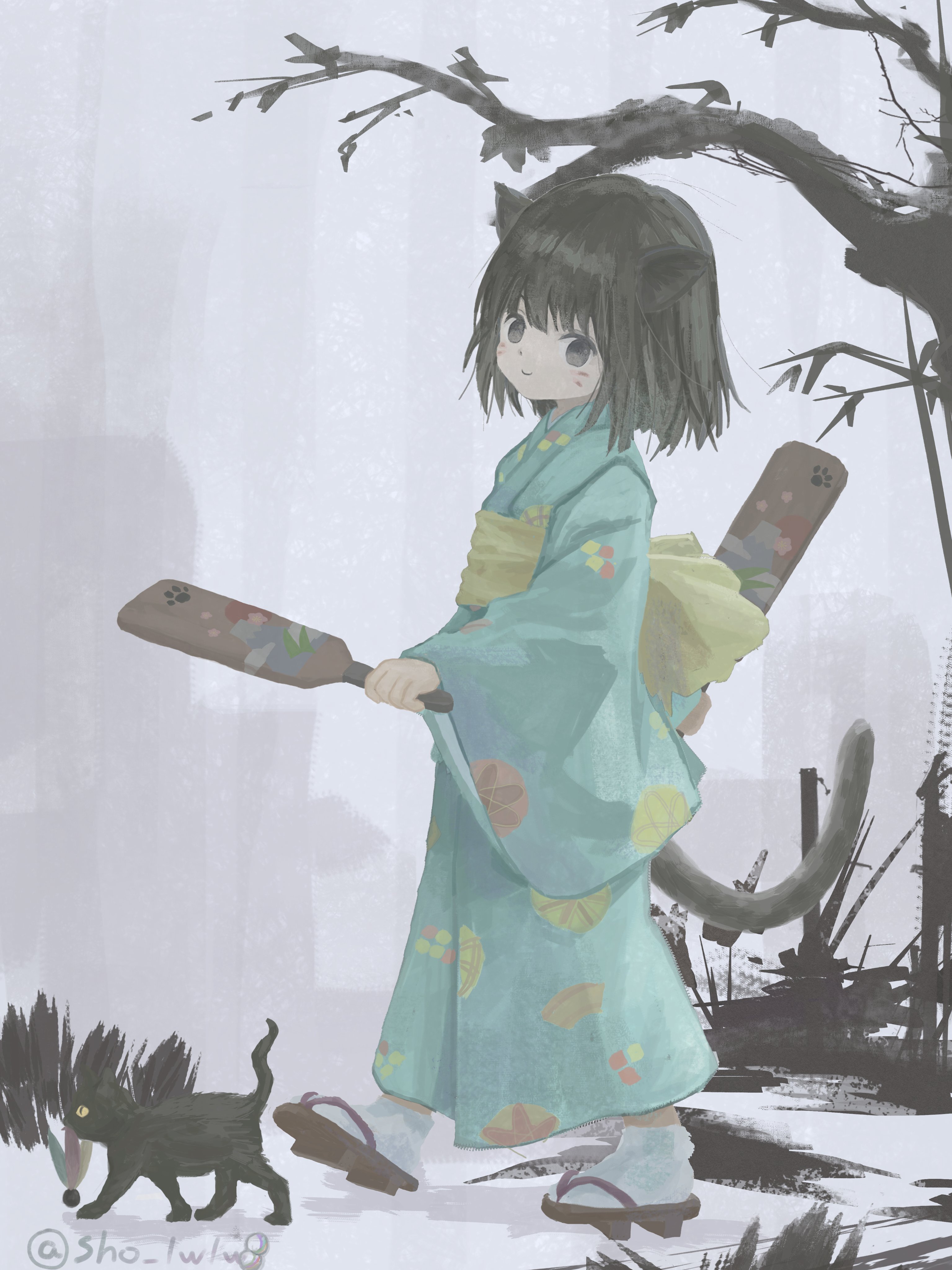 female drawn by Mani Tamlyn