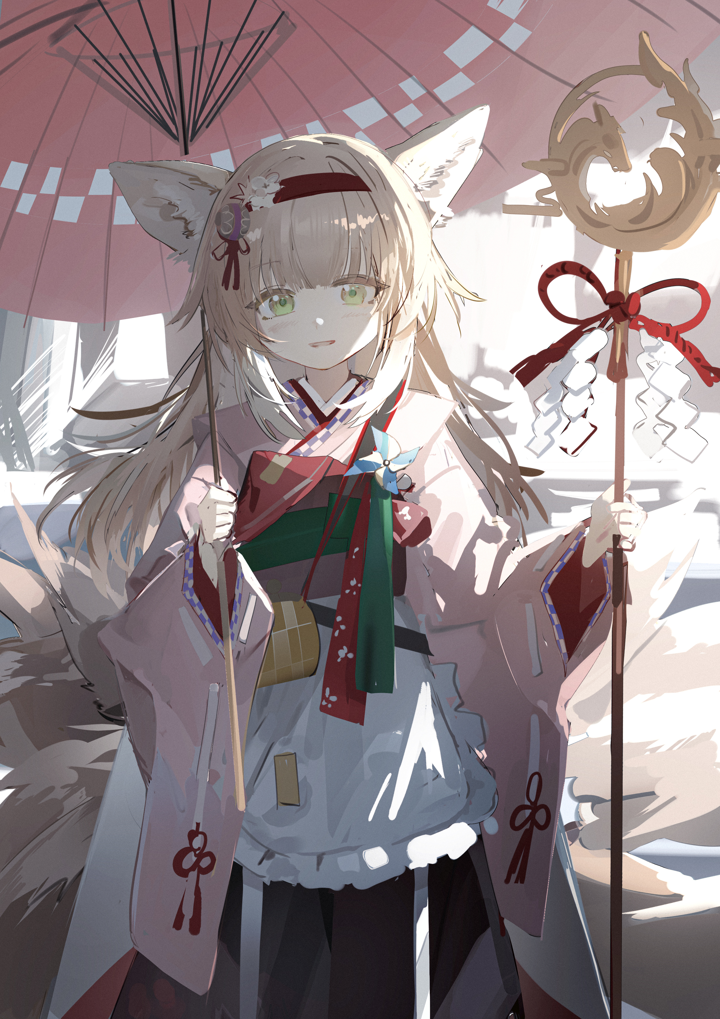 Suzuran (Arknights) & Suzuran (Yukibare) (Arknights) from Arknights drawn by Luozhou Pile