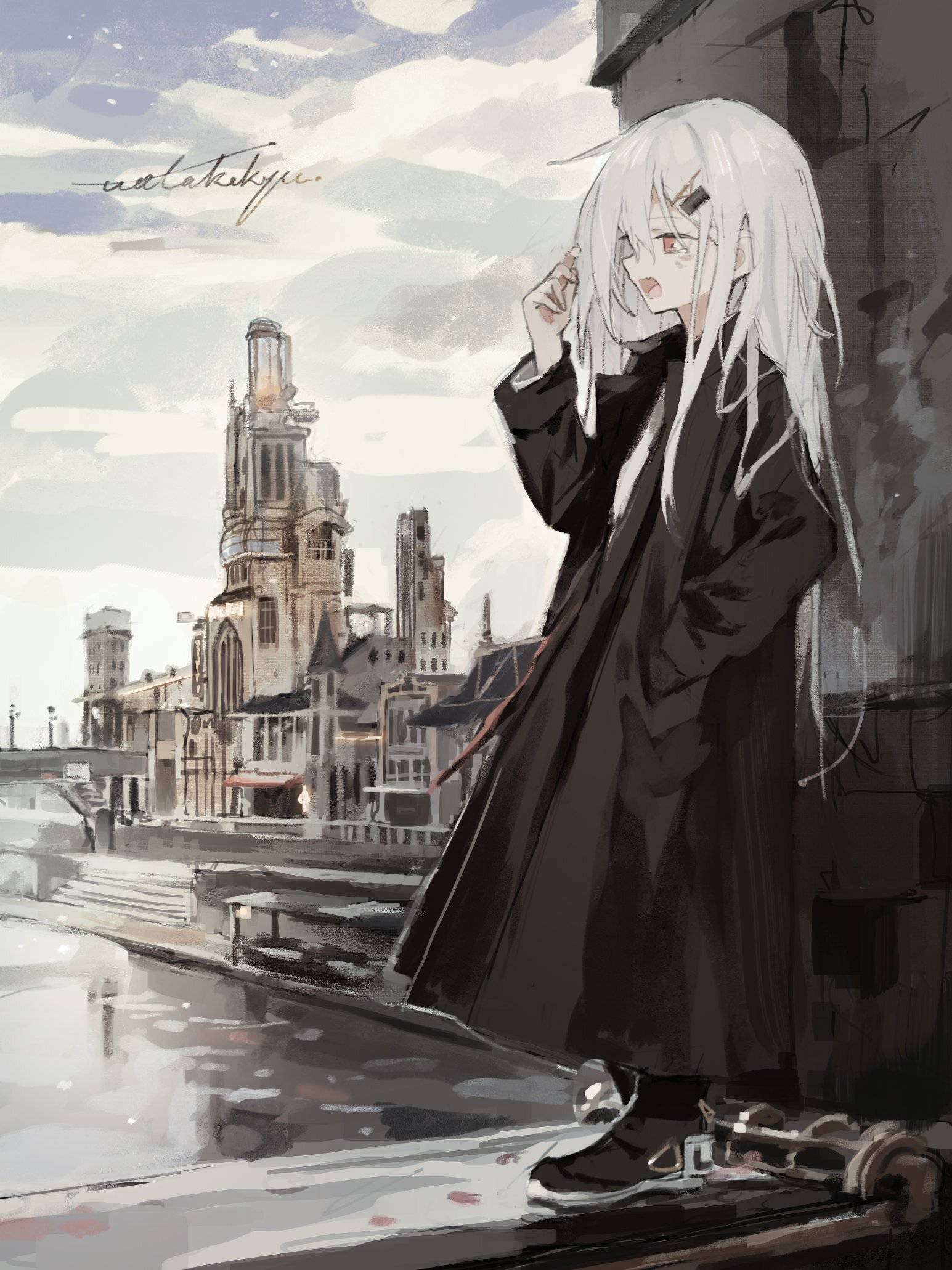 female drawn by Scyze