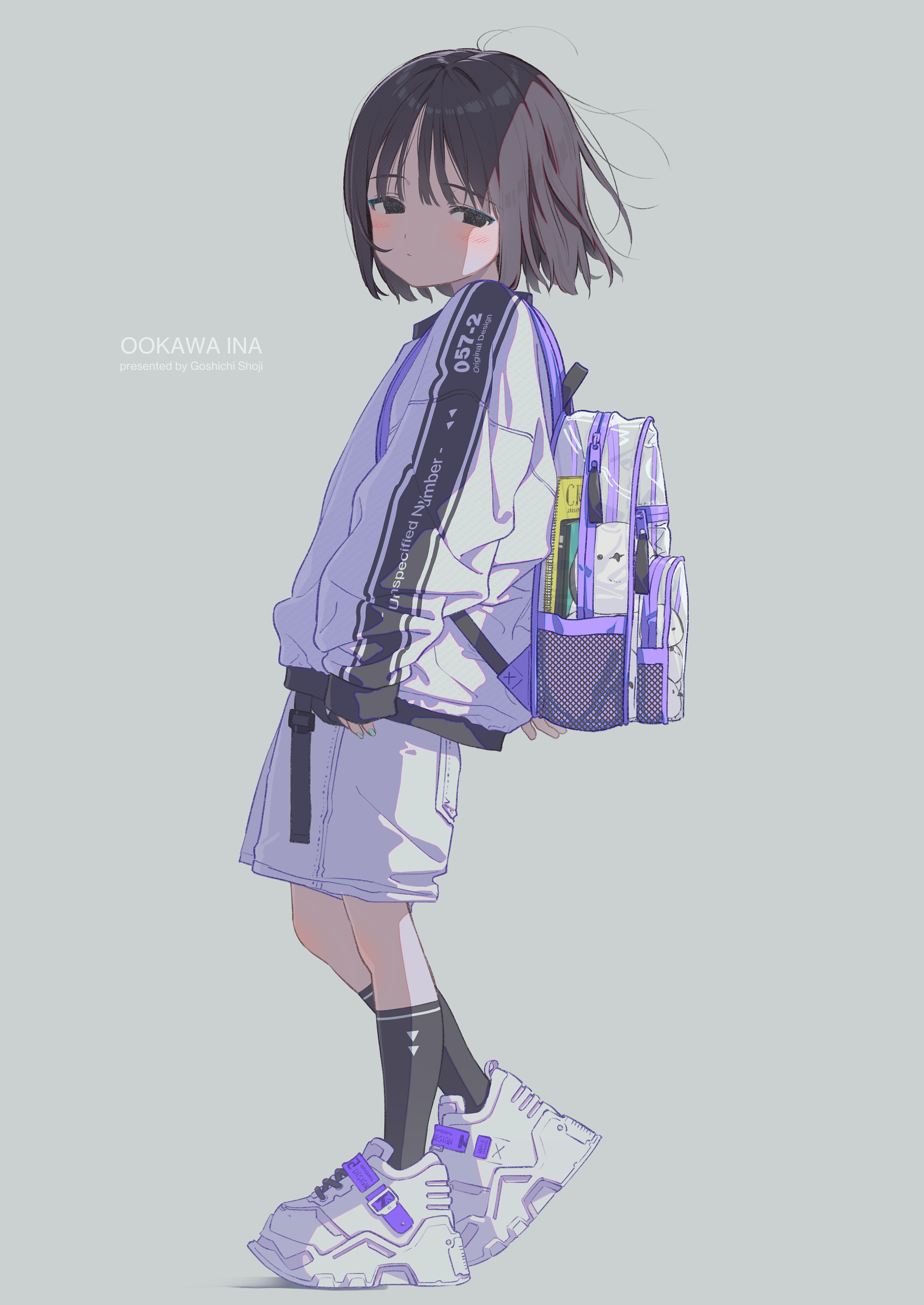 female drawn by Goshichi Shoji