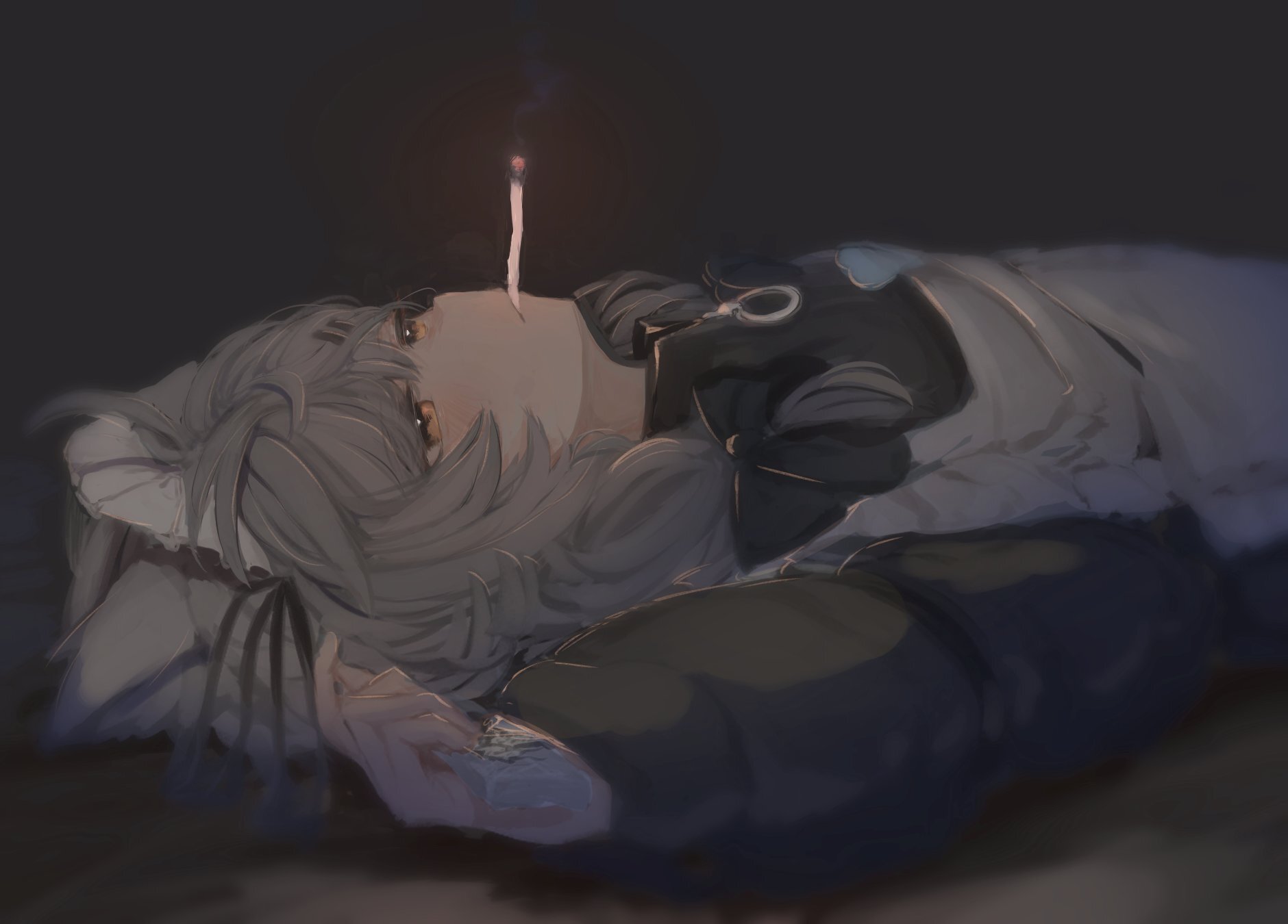 Mafuyu (Vrchat) from Vrchat drawn by Mok4suke