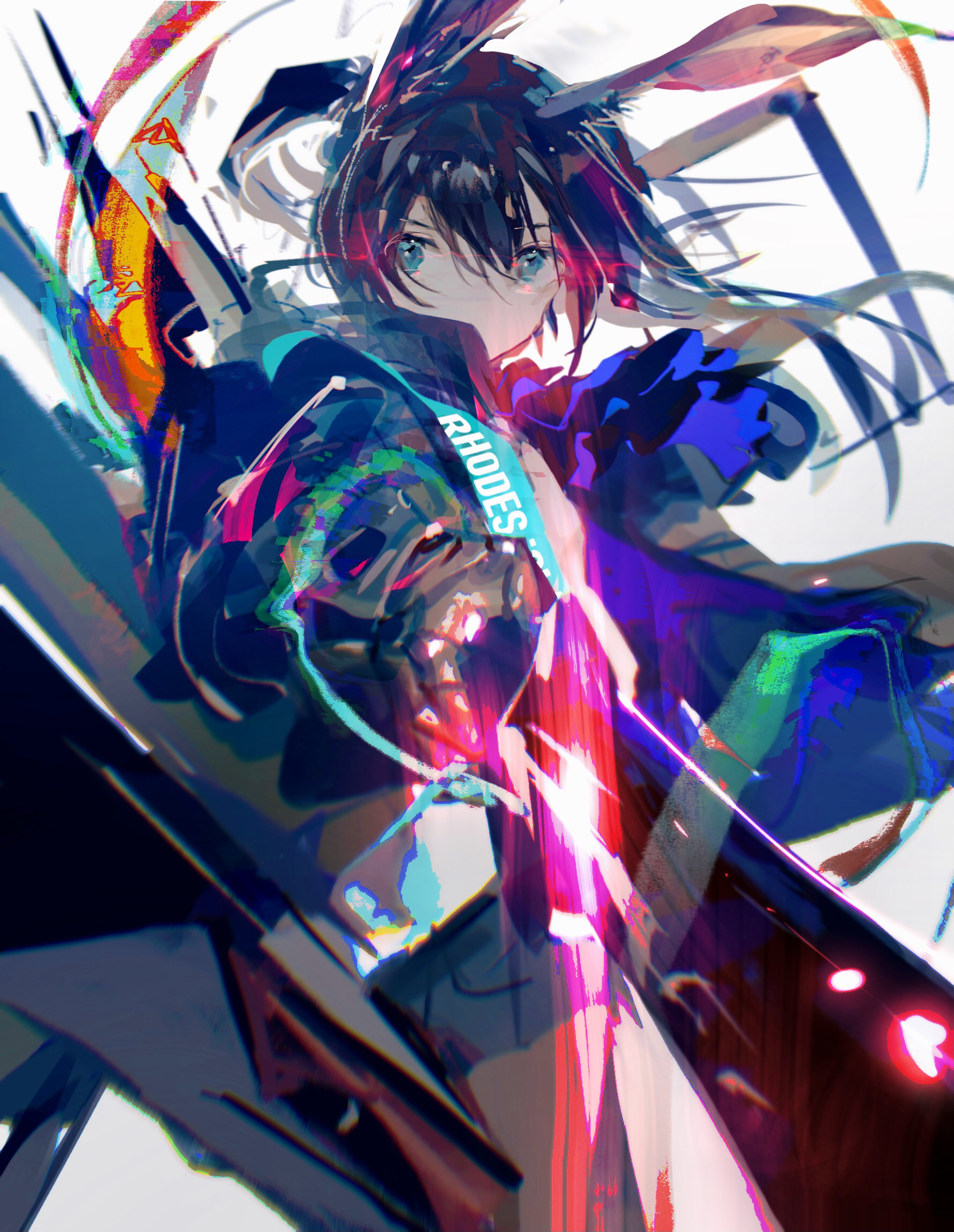 Amiya (Arknights) & Amiya (Guard) (Arknights) from Arknights drawn by Aamond