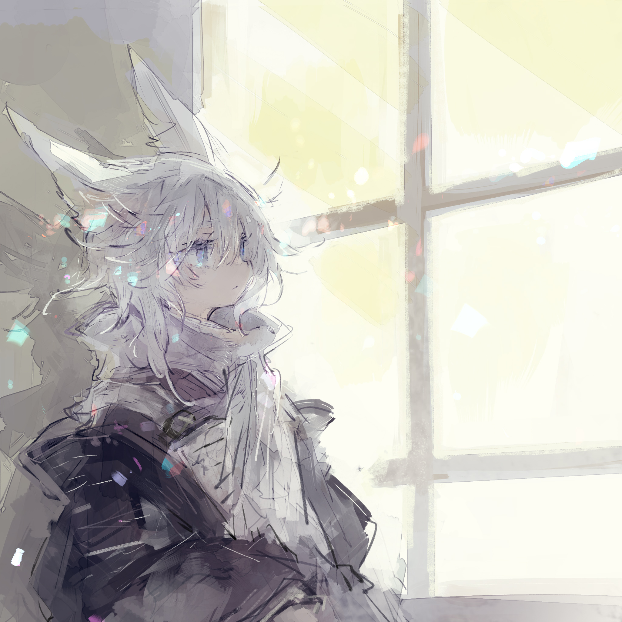 female drawn by Fujiwara Akina