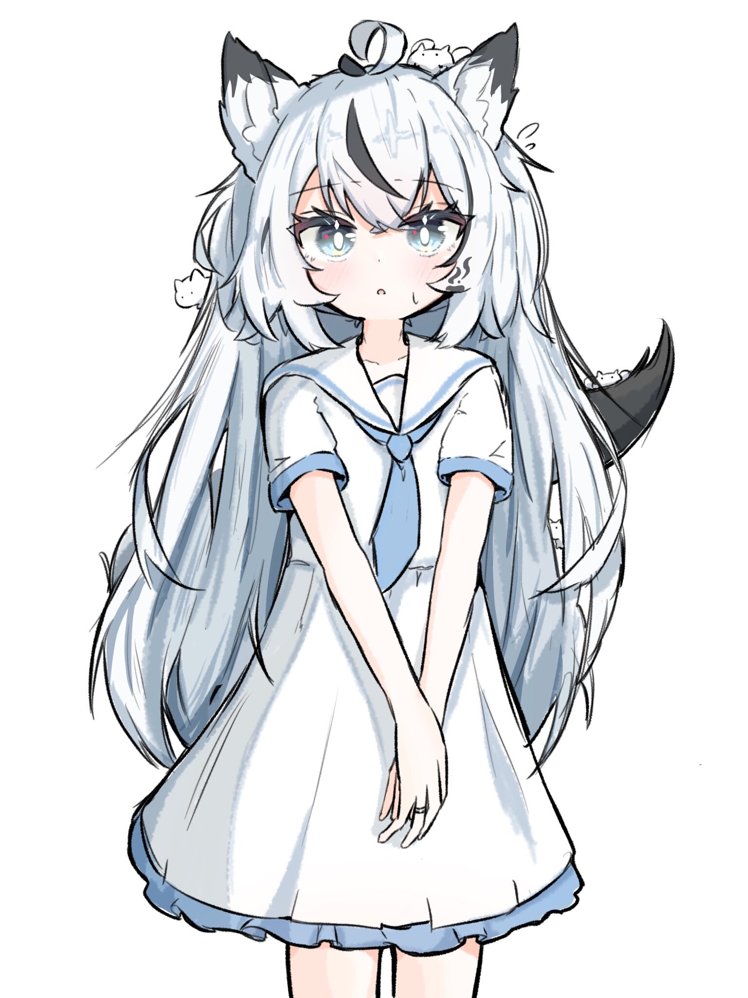 female drawn by N (nxecution)